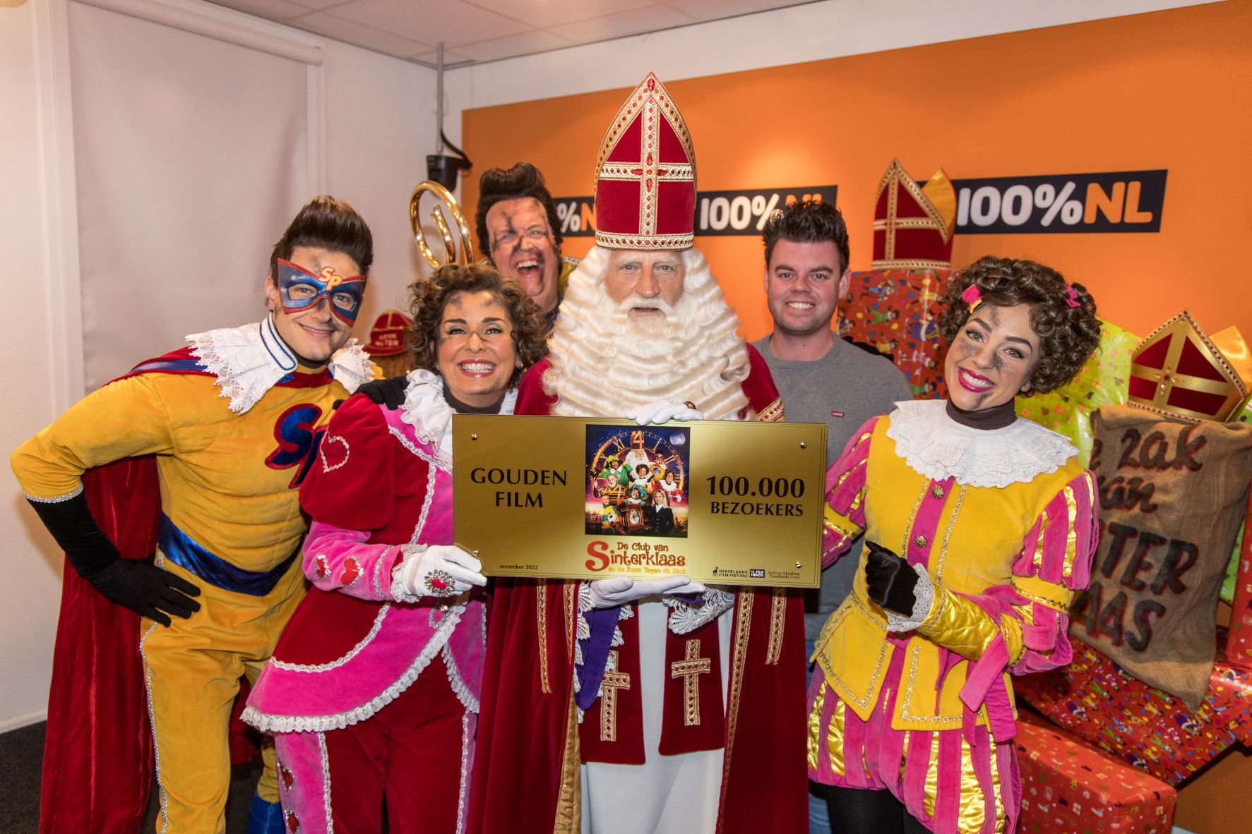 De Club van Sinterklaas en de Race Tegen de Klok behaalt Gouden Film